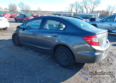 2012 Honda Civic Lx z USA, uszkodzony, nr VIN 19XFB2F5XCE373254